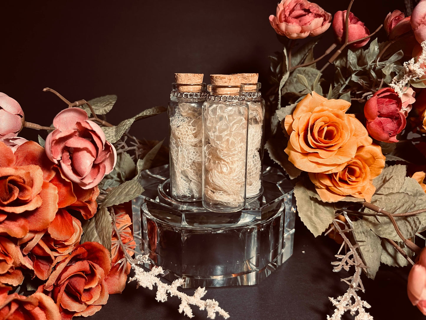 Snake Skin Vial -  Curio, Witchcraft, Spells